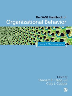 cover image of The SAGE Handbook of Organizational Behavior